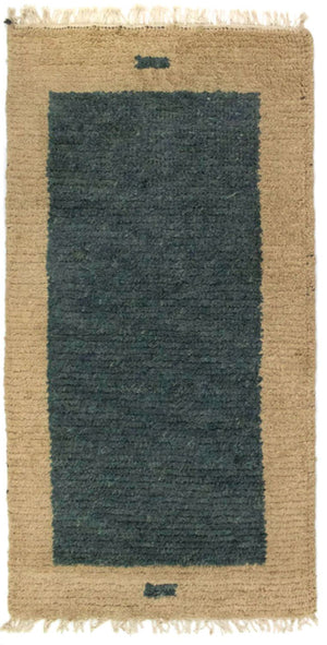Alfombra de Nepal - 140 x 70 cm - gris