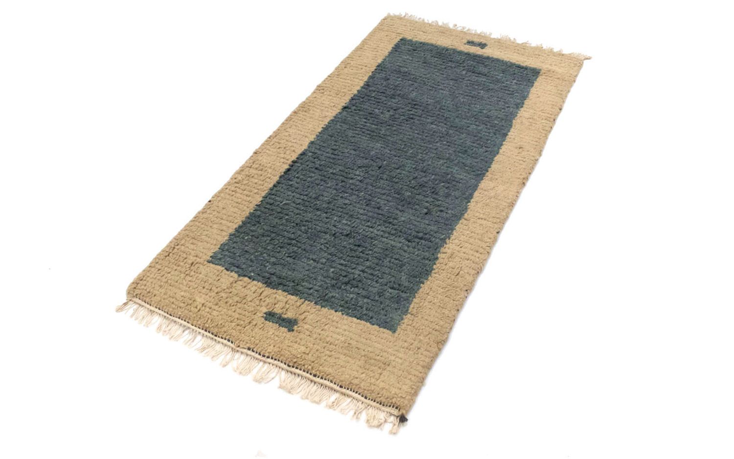 Alfombra de Nepal - 140 x 70 cm - gris