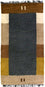 Alfombra de Nepal - 140 x 70 cm - gris