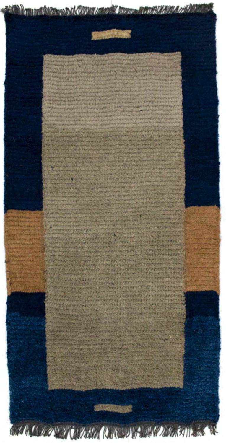 Alfombra de Nepal - 140 x 70 cm - marrón