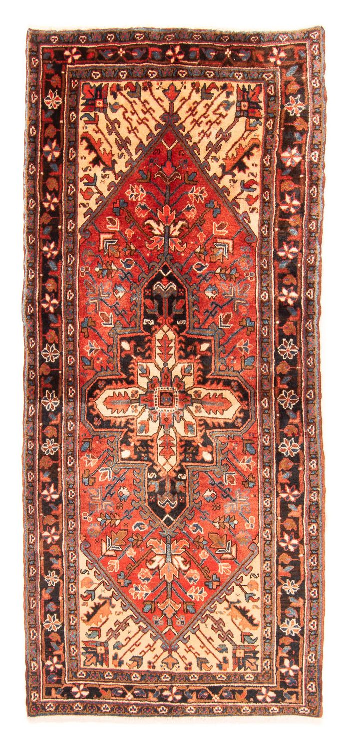 Alfombra de pasillo Alfombra persa - Nómada - 258 x 112 cm - rojo