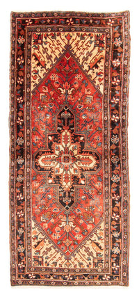 Alfombra de pasillo Alfombra persa - Nómada - 258 x 112 cm - rojo