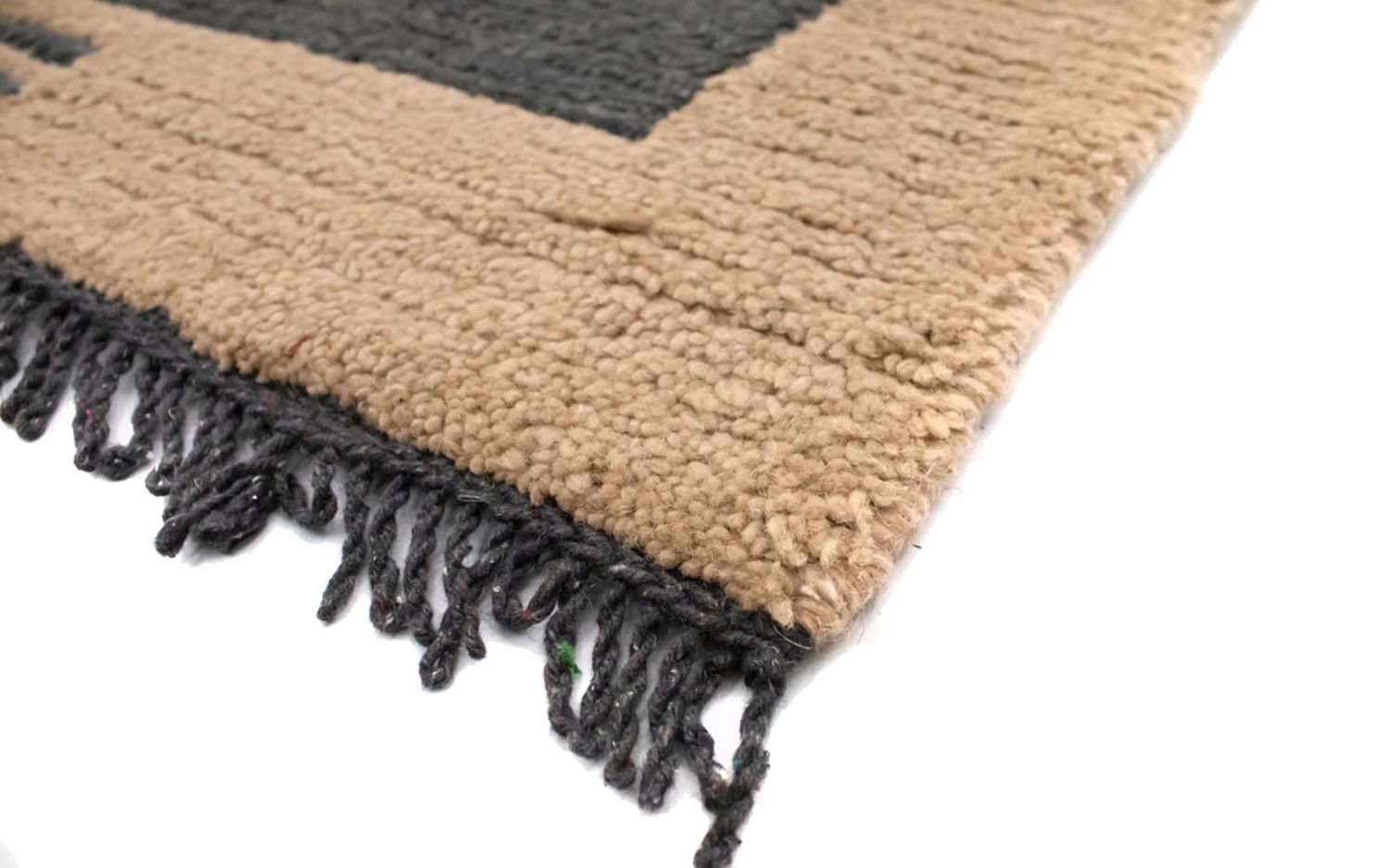 Alfombra de Nepal - 140 x 70 cm - gris