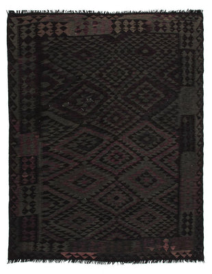 Alfombra Kelim - Splash - 212 x 162 cm - multicolor