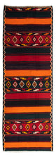 Kilim antiguo Alfombra 340x140cm