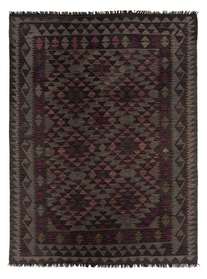 Alfombra Kelim - Splash - 197 x 151 cm - multicolor