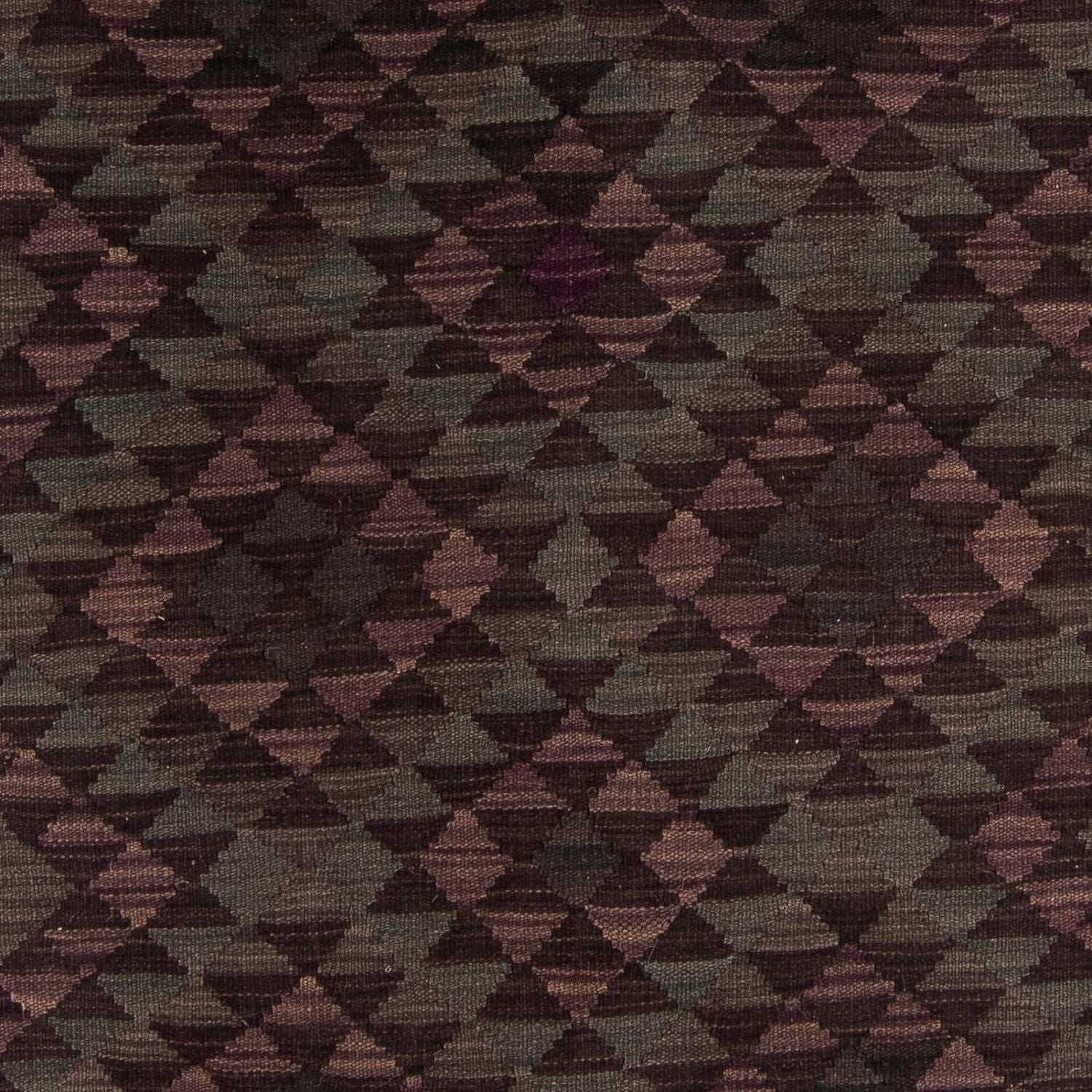 Alfombra Kelim - Splash - 197 x 151 cm - multicolor