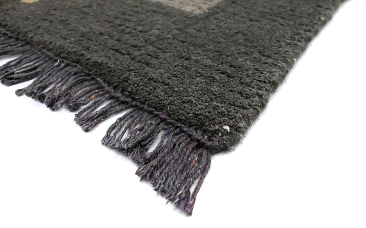 Alfombra de Nepal - 140 x 70 cm - gris