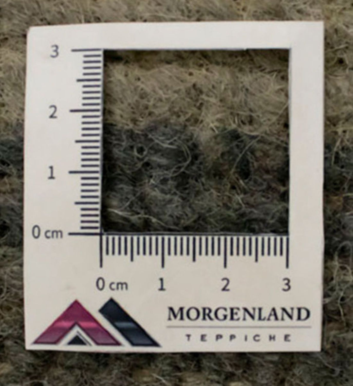 Alfombra de Nepal - 140 x 70 cm - gris