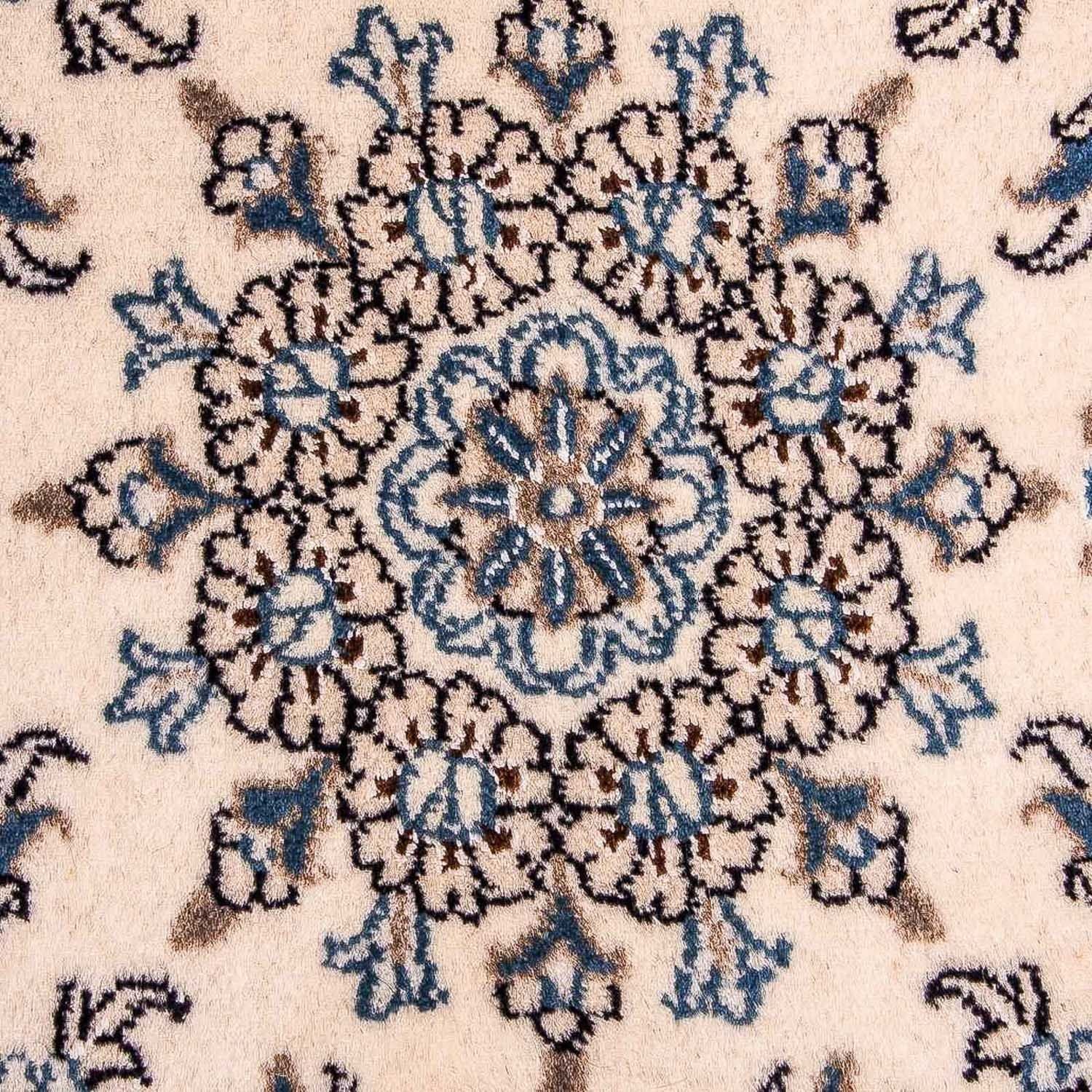 Alfombra Persa - Nain - Real redondo  - 150 x 150 cm - beige