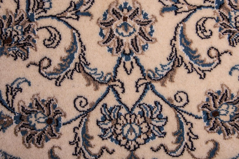 Alfombra Persa - Nain - Real redondo  - 150 x 150 cm - beige