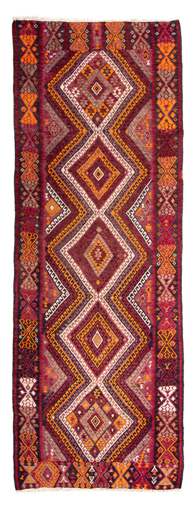 Kilim antiguo Alfombra 140x375cm
