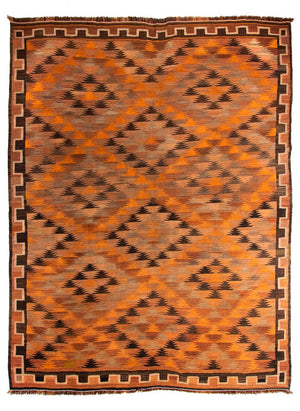 Alfombra Kelim - Antigua - 360 x 275 cm - multicolor
