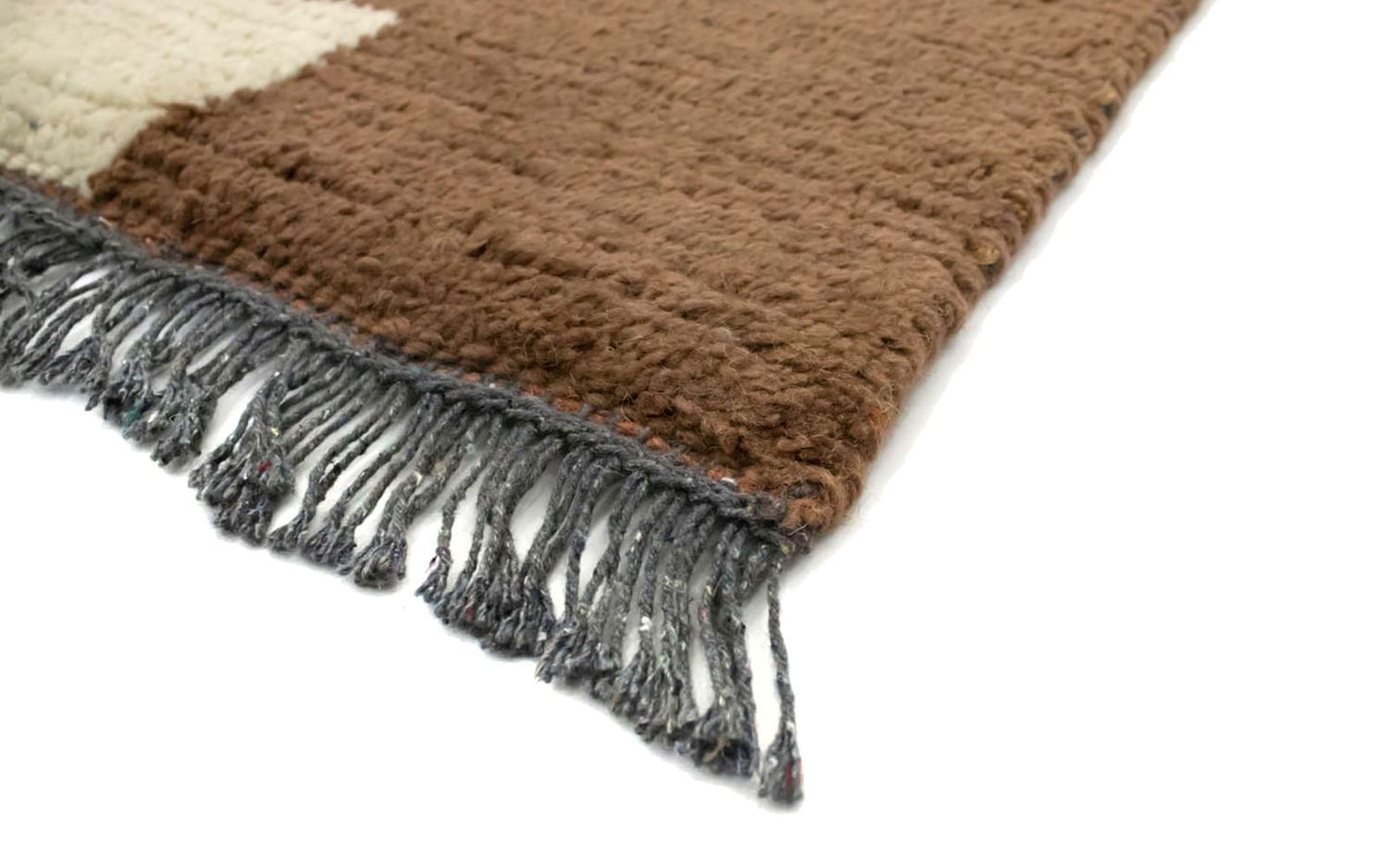 Alfombra de Nepal - 140 x 70 cm - marrón