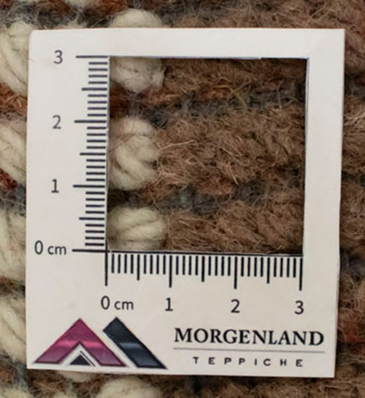 Alfombra de Nepal - 140 x 70 cm - marrón