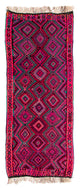 Kilim antiguo Alfombra 315x135cm