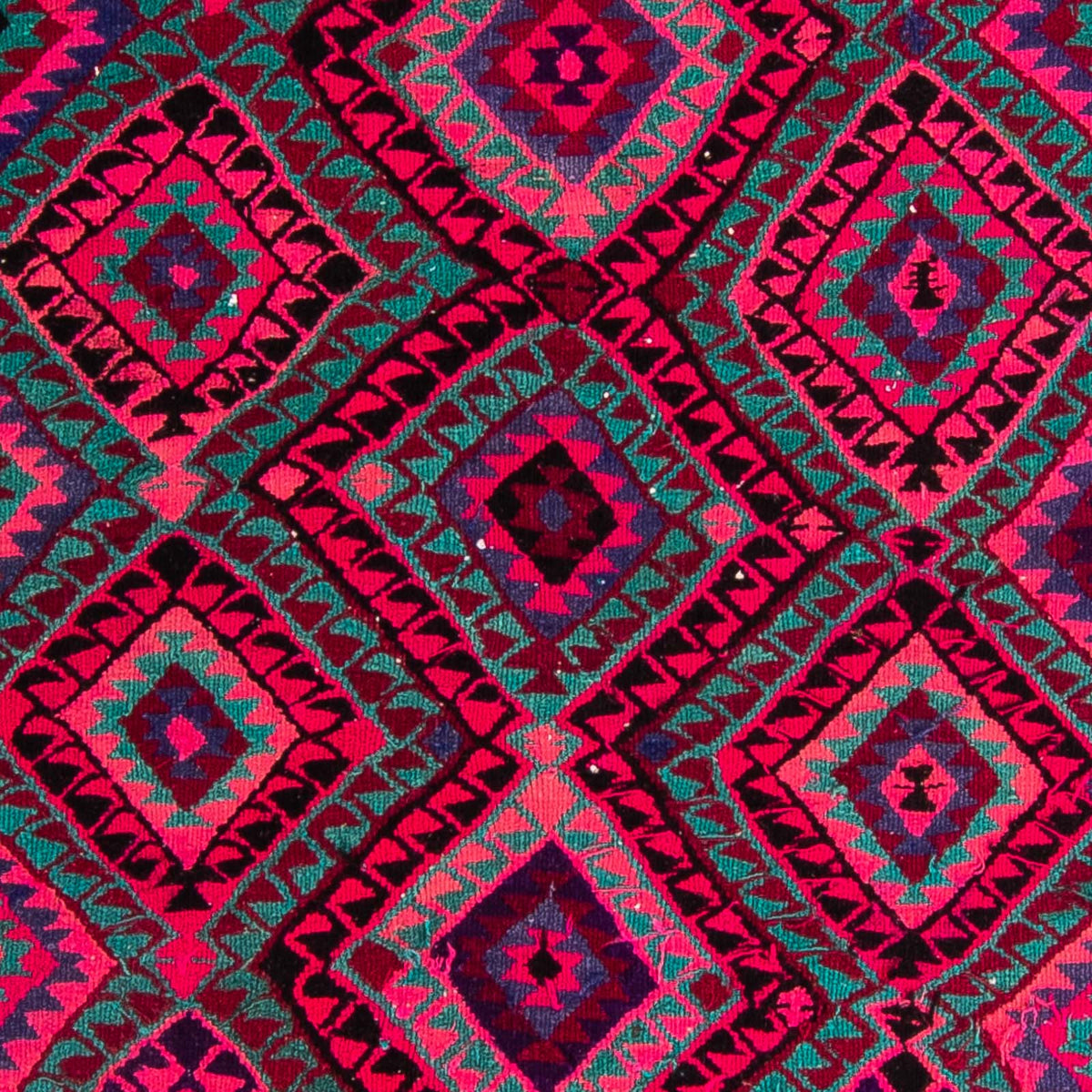 Alfombra de pasillo Alfombra Kelim - Antigua - 315 x 135 cm - multicolor