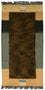 Alfombra de Nepal - 140 x 70 cm - marrón