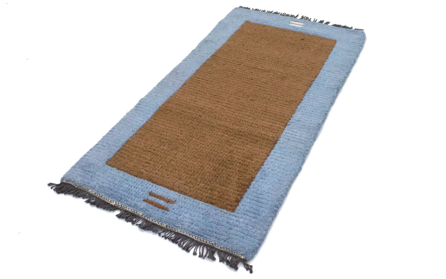 Alfombra de Nepal - 140 x 70 cm - marrón