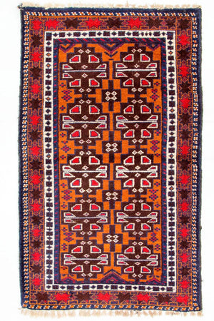 Alfombra Belutsch - 137 x 79 cm - multicolor