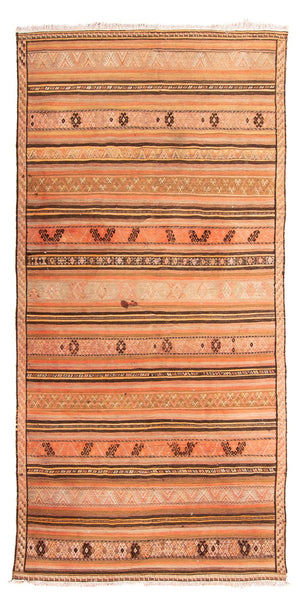 Alfombra Kelim - Antigua - 297 x 157 cm - multicolor