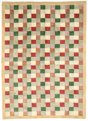 Alfombra de Nepal - 229 x 163 cm - colorido