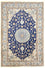 Alfombra persa - Nain - 305 x 196 cm - azul