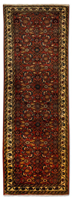 Alfombra de pasillo Alfombra persa - Nómada - 294 x 64 cm - rojo