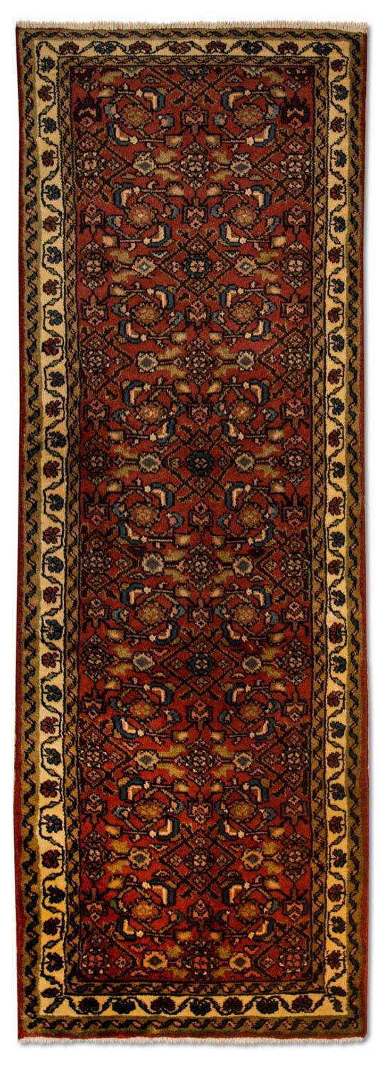 Alfombra de pasillo Alfombra persa - Nómada - 294 x 64 cm - rojo