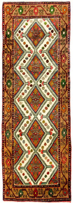 Alfombra de pasillo Alfombra persa - Nómada - 238 x 82 cm - beige
