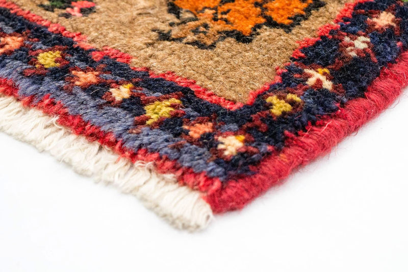 Alfombra de pasillo Alfombra persa - Nómada - 238 x 82 cm - beige