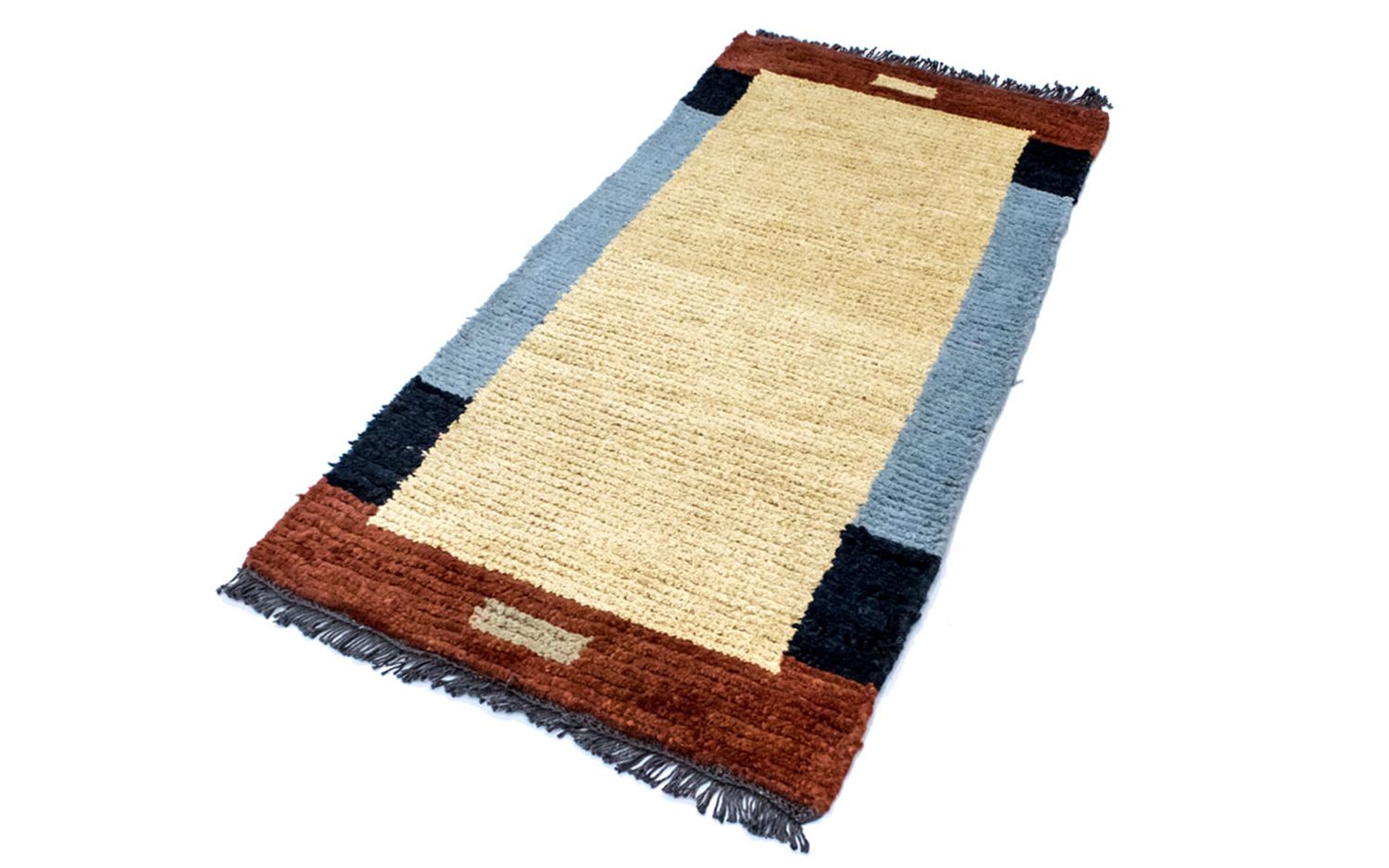 Alfombra de Nepal - 140 x 70 cm - beige