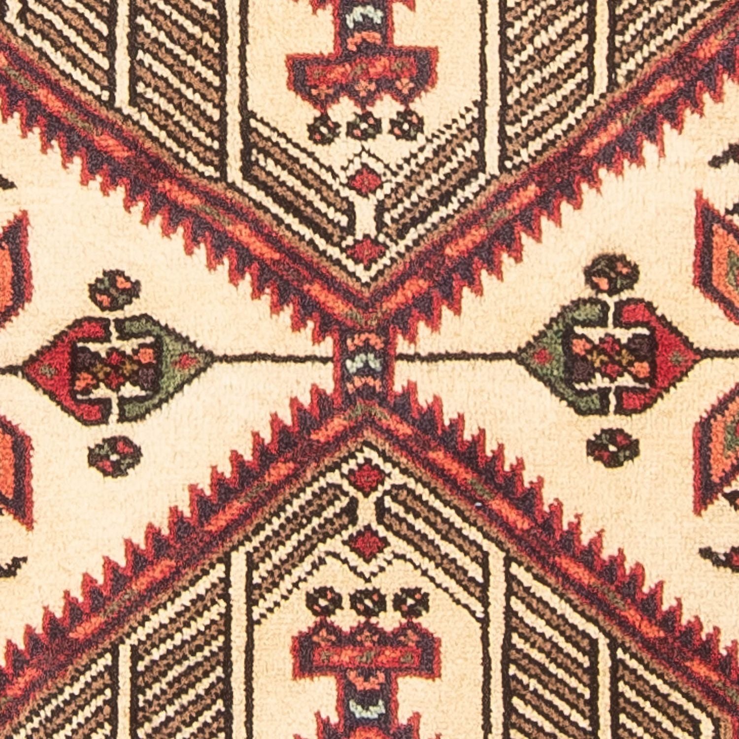 Alfombra de pasillo Alfombra persa - Nómada - 270 x 67 cm - beige