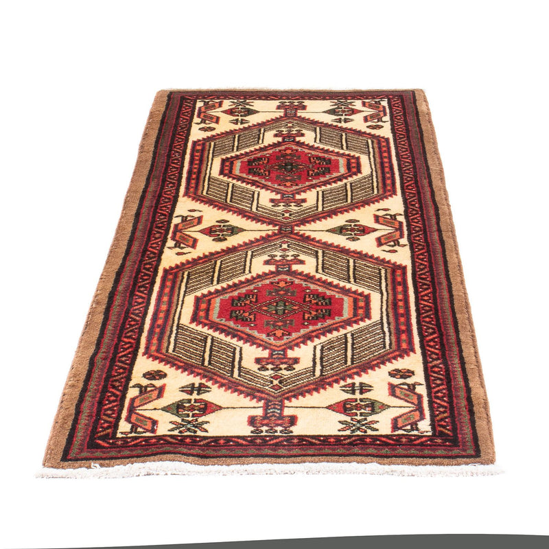 Alfombra de pasillo Alfombra persa - Nómada - 270 x 67 cm - beige