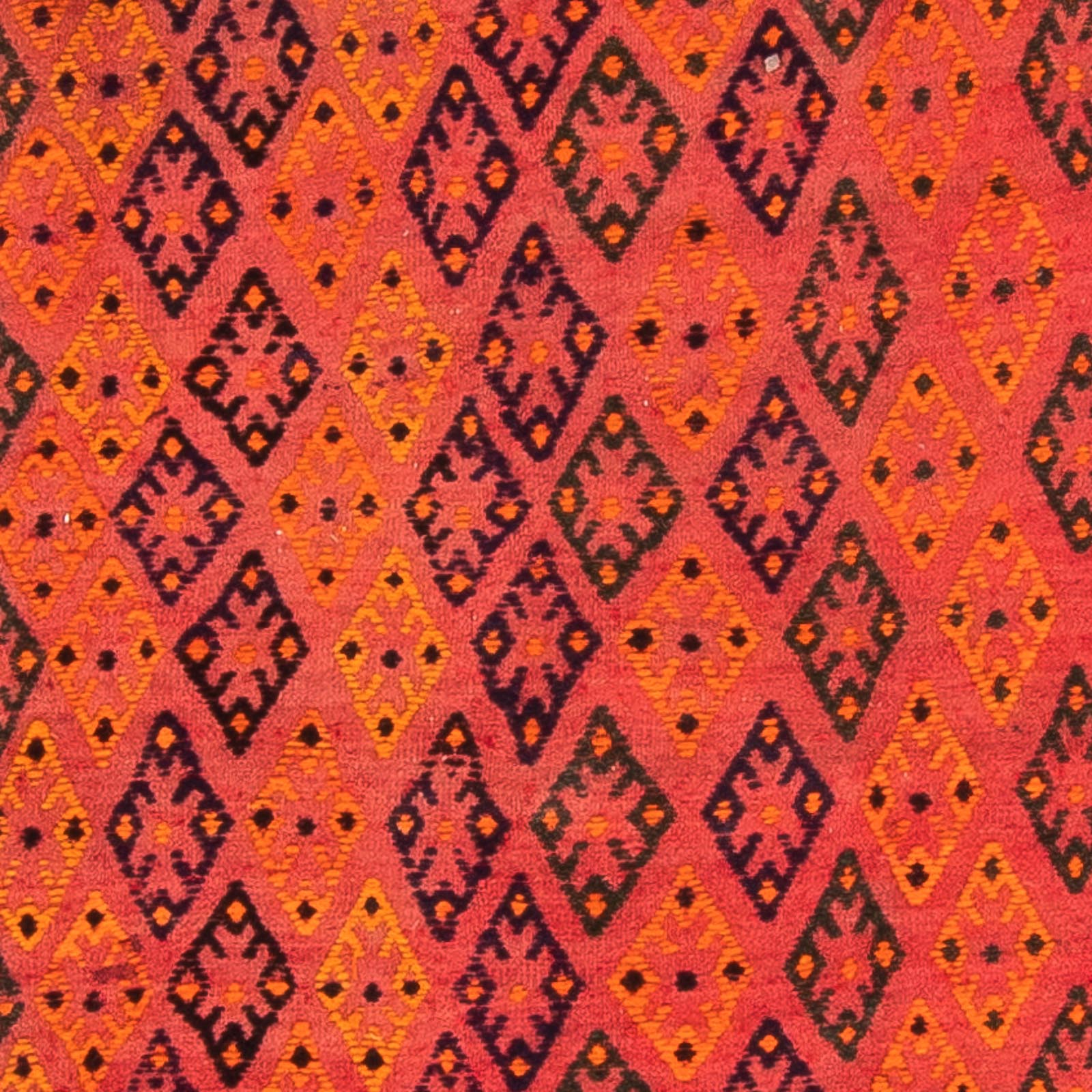 Alfombra de pasillo Alfombra Kelim - Antigua - 330 x 135 cm - multicolor