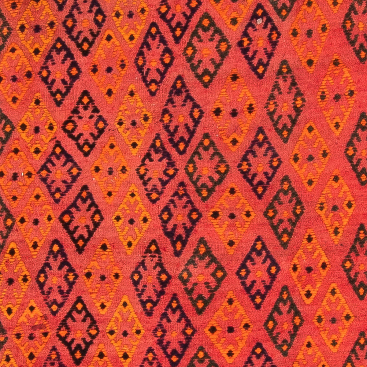 Alfombra de pasillo Alfombra Kelim - Antigua - 330 x 135 cm - multicolor