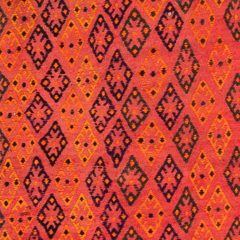 Alfombra de pasillo Alfombra Kelim - Antigua - 330 x 135 cm - multicolor