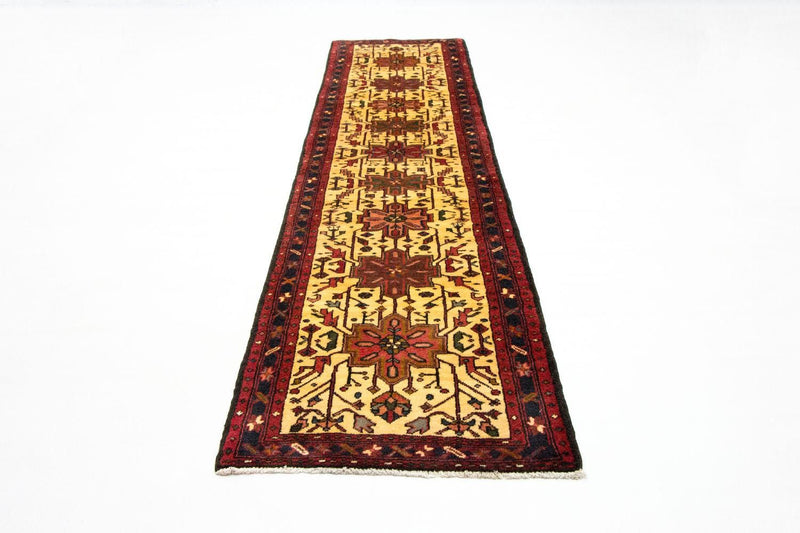 Alfombra de pasillo Alfombra persa - Nómada - 313 x 70 cm - amarillo