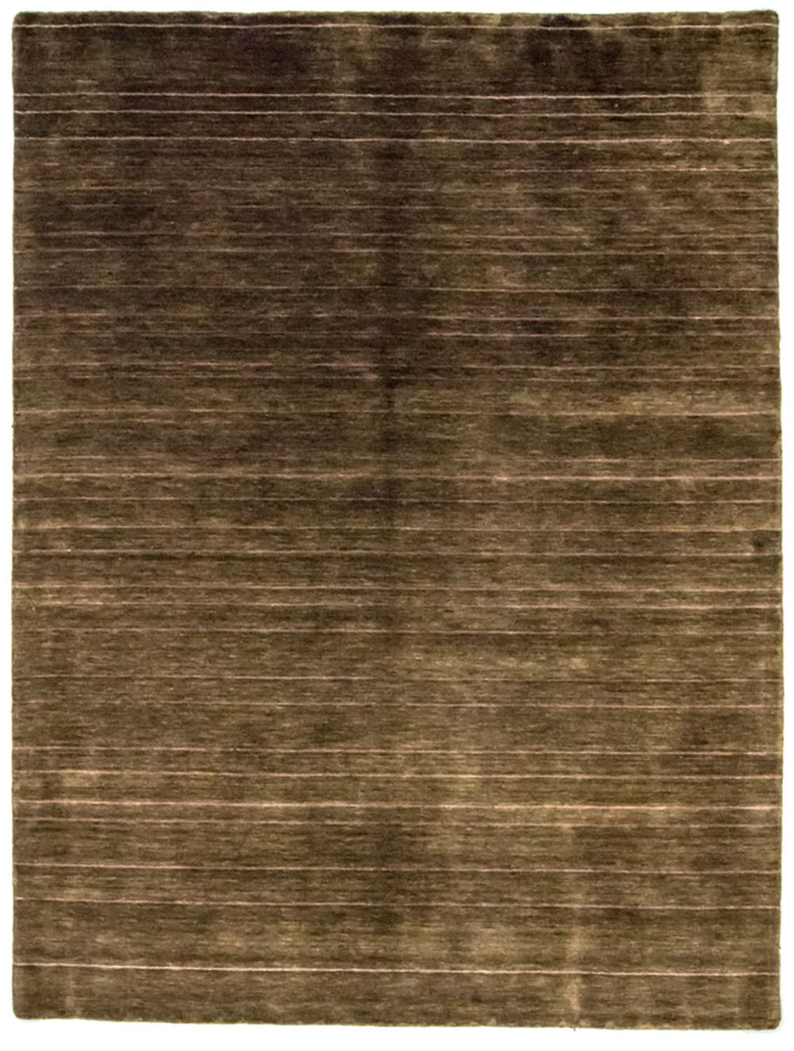 Alfombra de lana - 220 x 160 cm - marrón