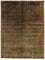 Alfombra de lana - 220 x 160 cm - marrón