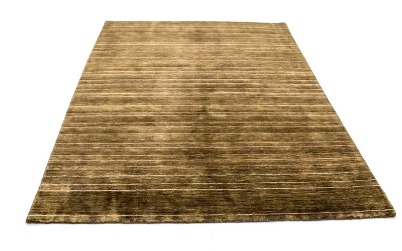 Alfombra de lana - 220 x 160 cm - marrón