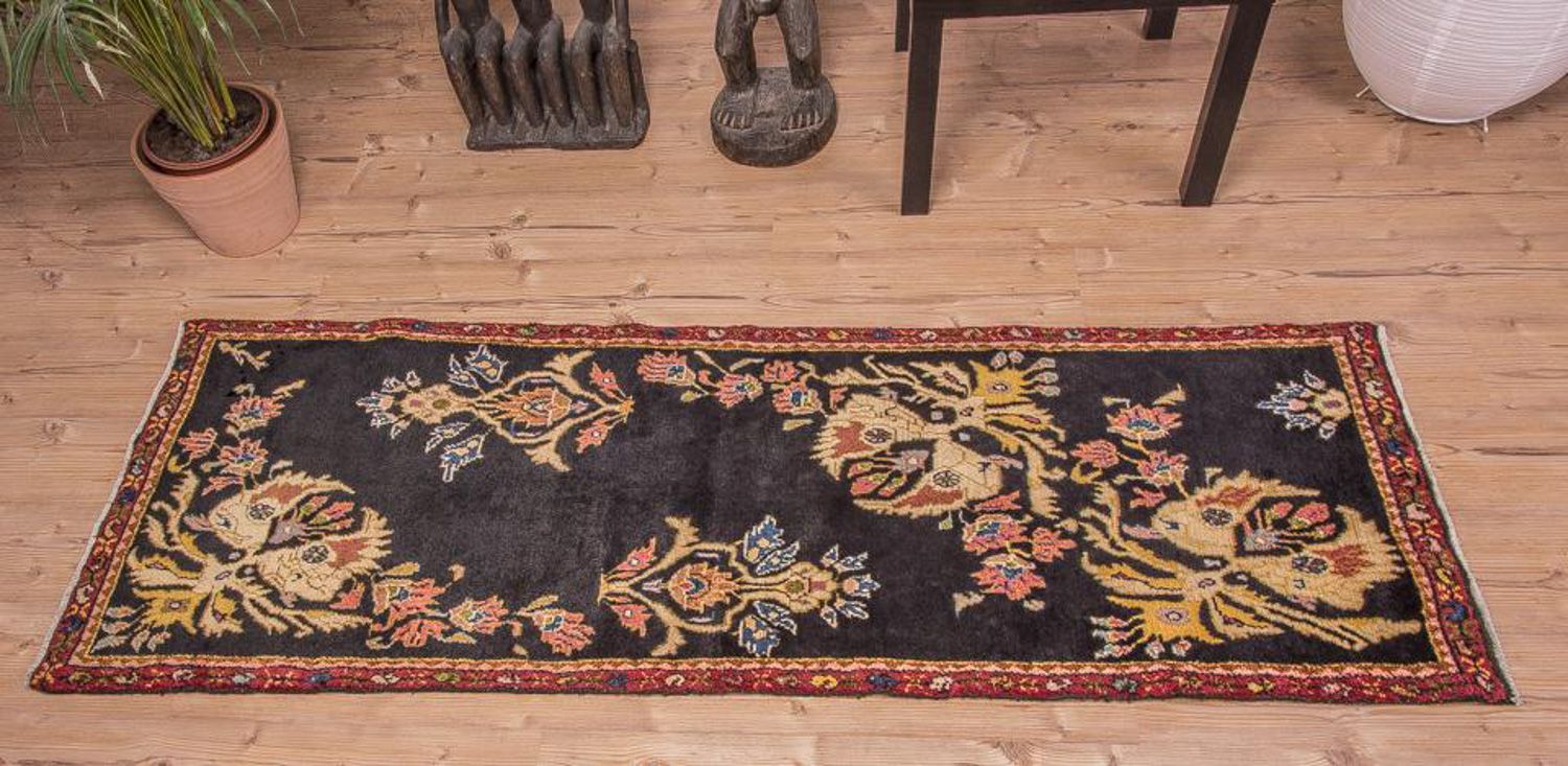 Alfombra de pasillo Alfombra persa - Nómada - 210 x 78 cm - marrón
