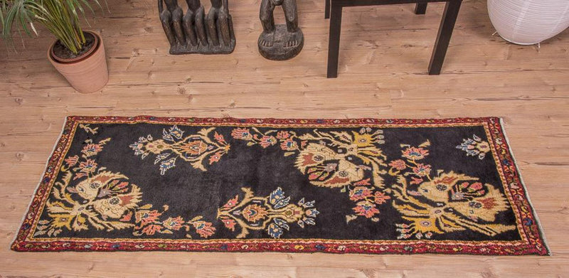 Alfombra de pasillo Alfombra persa - Nómada - 210 x 78 cm - marrón