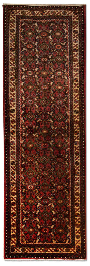 Alfombra de pasillo Alfombra persa - Nómada - 210 x 67 cm - rojo