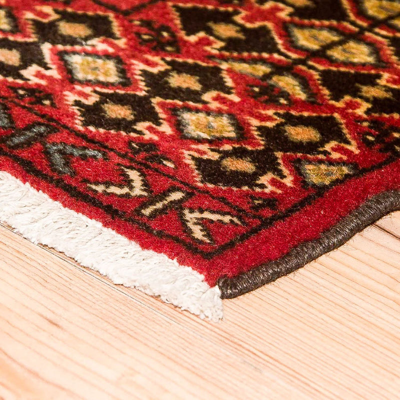 Alfombra de pasillo Alfombra persa - Nómada - 200 x 82 cm - rojo
