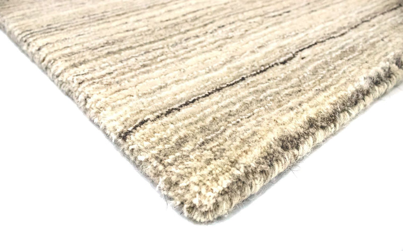 Alfombra de lana - 170 x 119 cm - beige