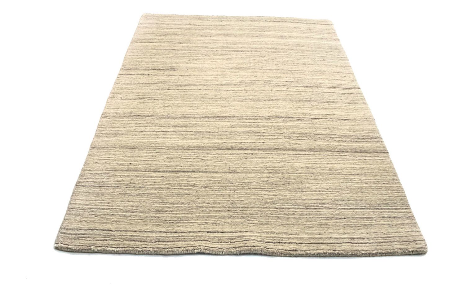 Alfombra de lana - 170 x 119 cm - beige