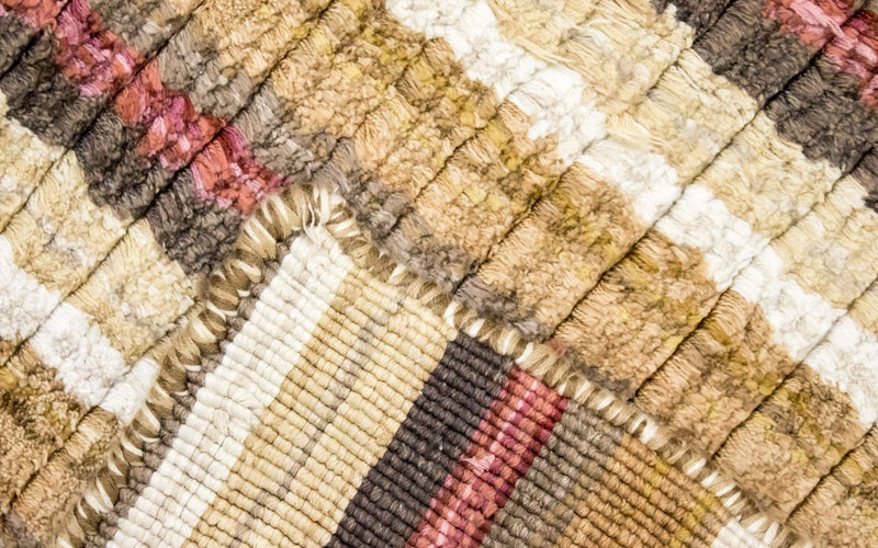 Alfombra de viscosa cuadrado  - 200 x 200 cm - multicolor