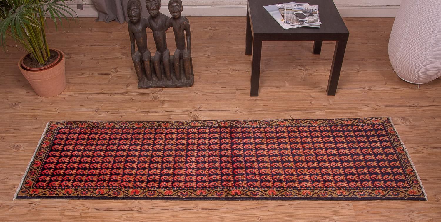 Alfombra de pasillo Alfombra persa - Nómada - 205 x 63 cm - multicolor