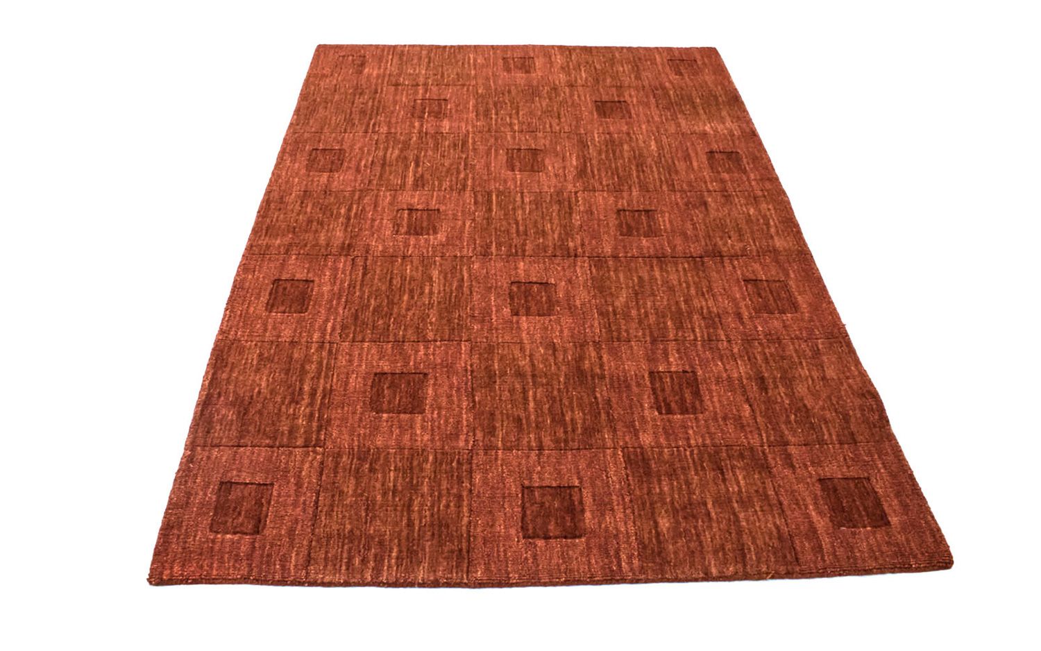 Alfombra de lana - 177 x 118 cm - multicolor